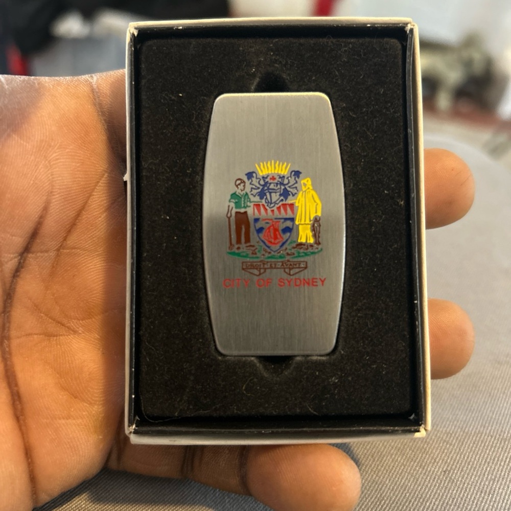 Vintage Zippo Money Clip